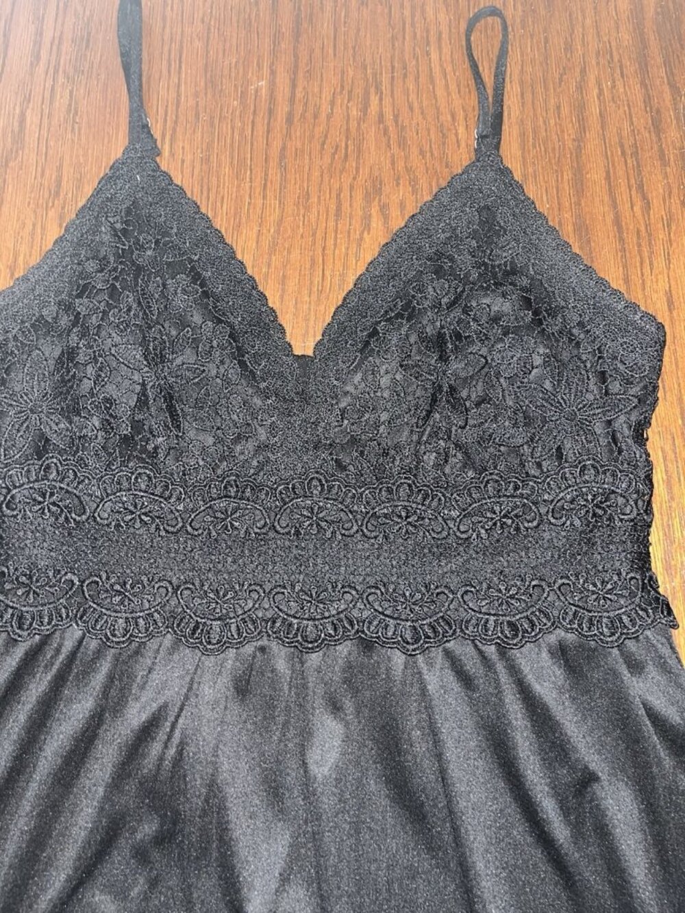 Whimsigoth Dark Fairy Cottagecore Lace Smocked Strappy Dress Emo Witchy Size M - Picture 15 of 16